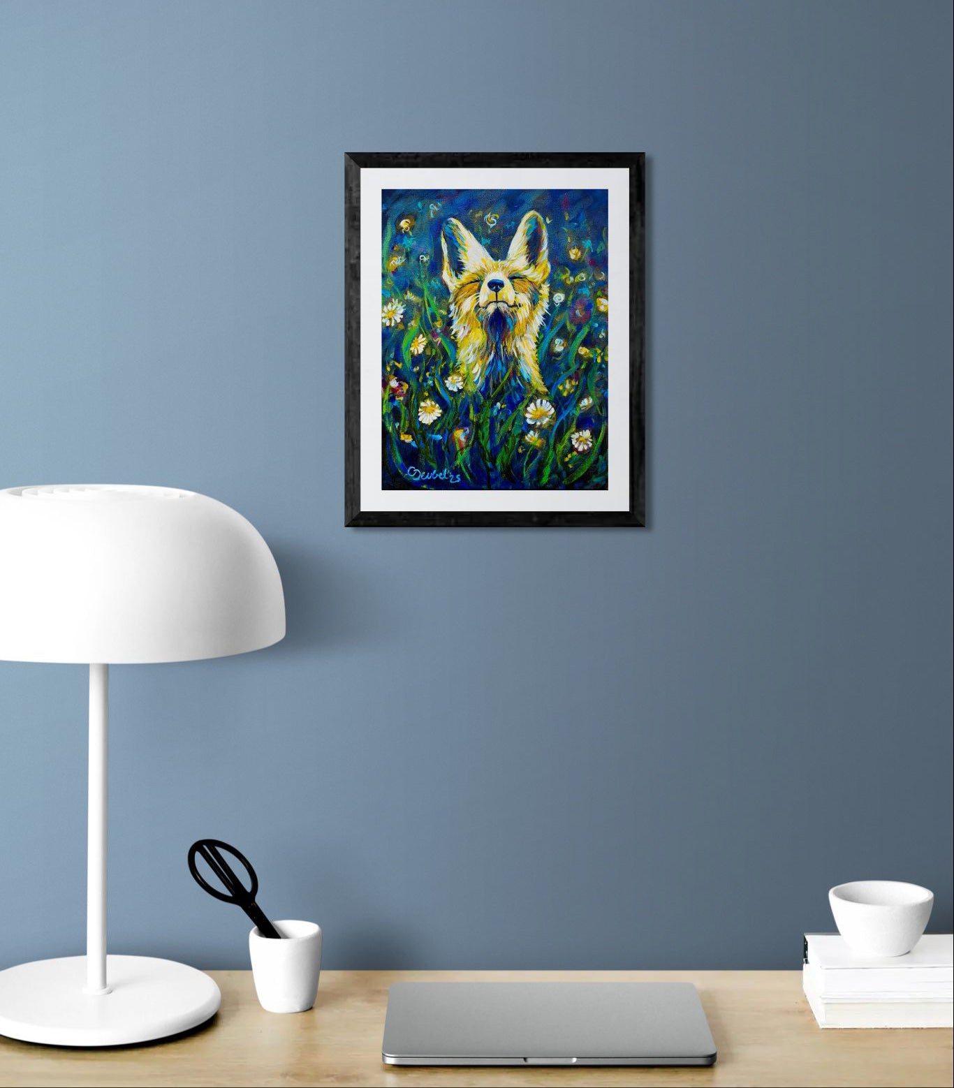 The Fox and the Wildflowers - Limited Edition Fine Art Print