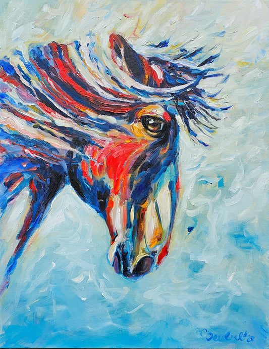 If Heartaches Were Horses | Original Oil Painting