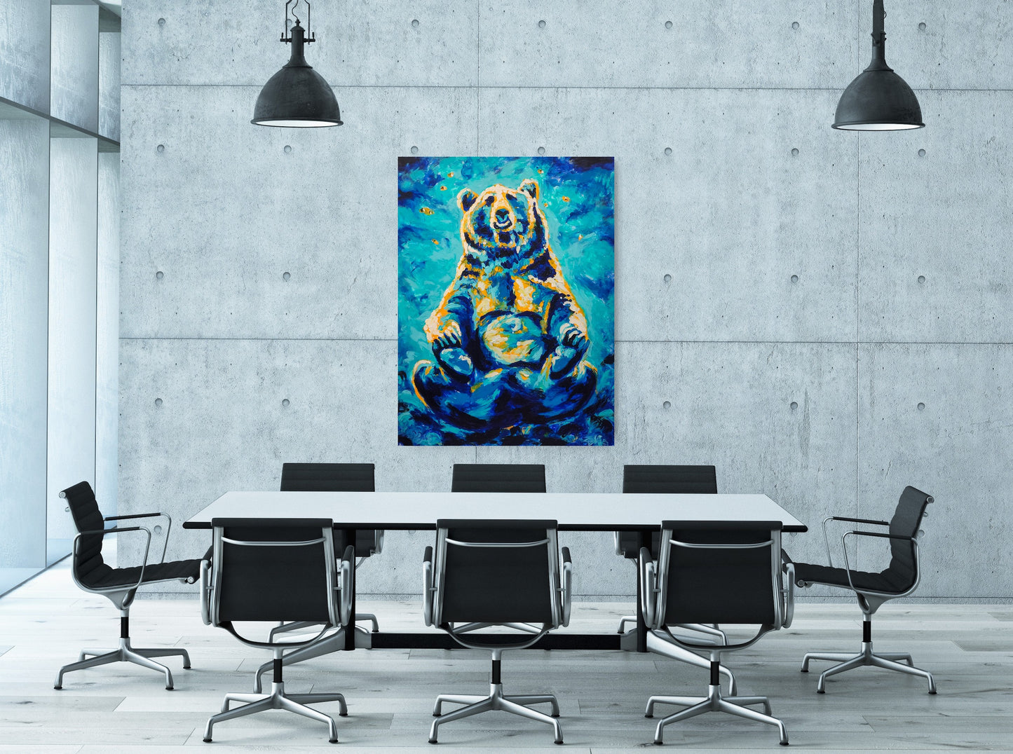 Honey Bear Painting