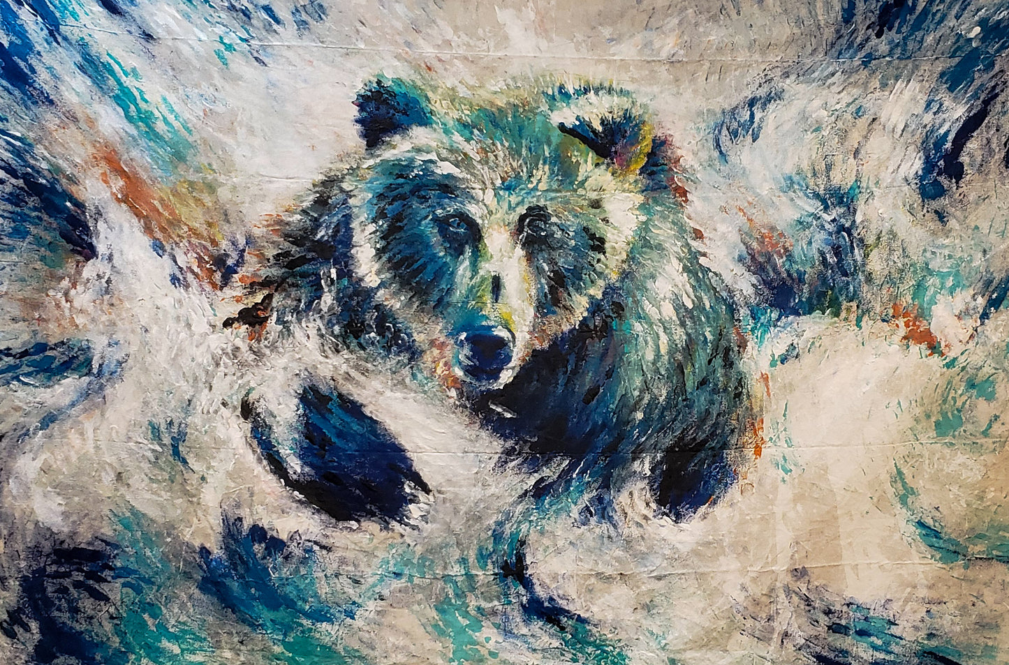 Incoming Bear Painting
