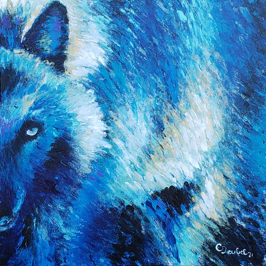 Wolf Painting