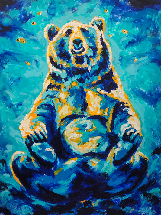 Honey Bear Painting