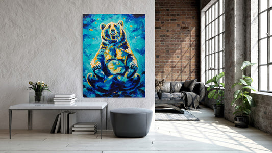 Honey Bear Painting